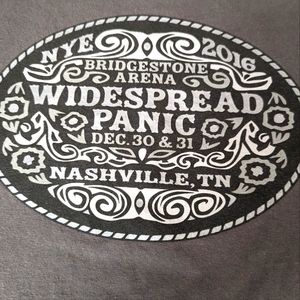 Widespread Panic 2016 New Year's Eve Concert Tee, Nashville Bridgestone …